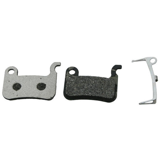 Shimano A-Type 2-Piston Brake Pads Bundle Green Organic Medium Friction, Steel Backing