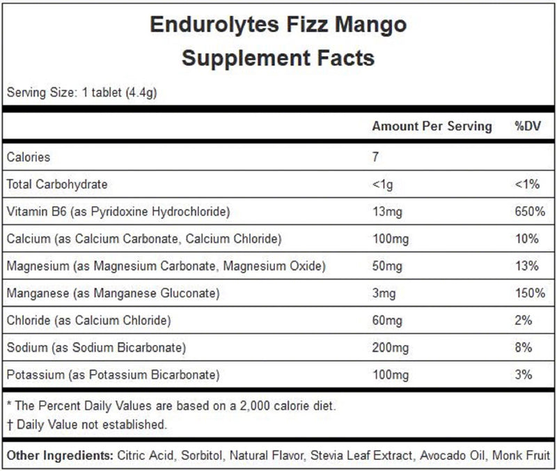 Load image into Gallery viewer, Hammer Endurolytes Fizz: Mango Box of 12
