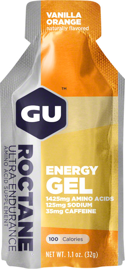 Load image into Gallery viewer, GU Roctane Energy Gel - Vanilla-Orange, Box of 24
