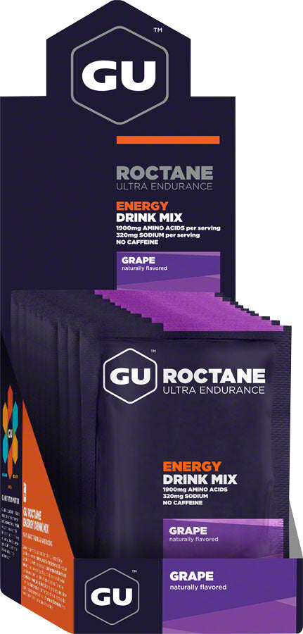 Load image into Gallery viewer, GU-ROCTANE-Energy-Drink-Mix-Sport-Hydration-Caffine-free-Grape_EB5711
