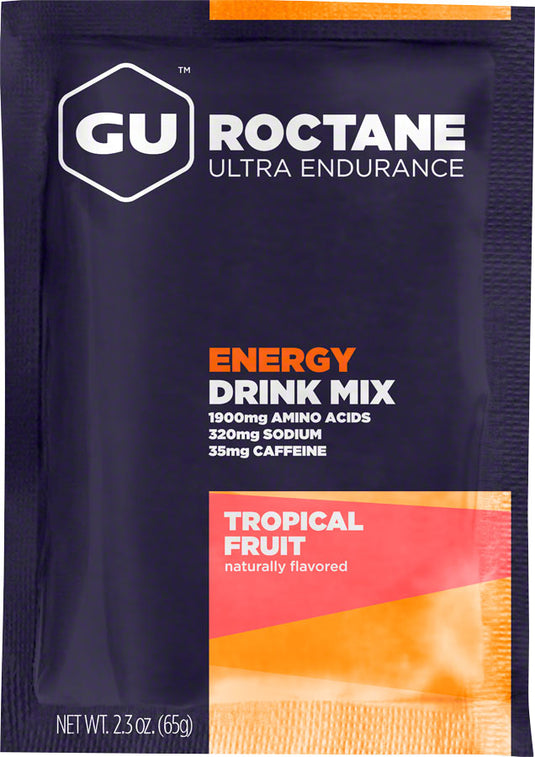 GU Roctane Energy Drink Mix - Tropical, Box of 10