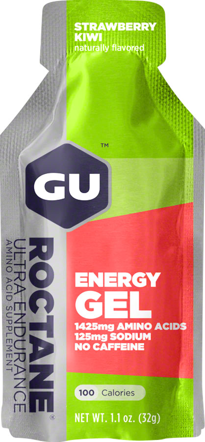 GU Roctane Energy Gel - Strawberry Kiwi, Box of 24