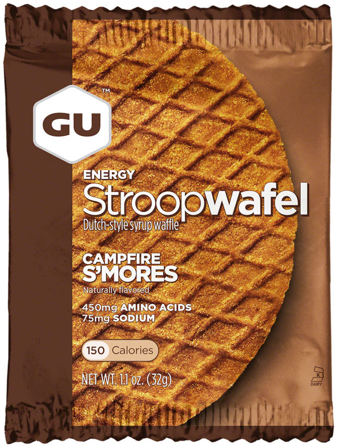 Load image into Gallery viewer, GU Energy Stroopwafel - Campfire S&#39;Mores, Box of 16
