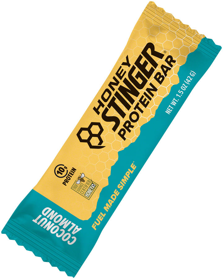 Honey Stinger 10g Protein Bar Chocolate Coconut Almond Box of 15 Gluten-Free