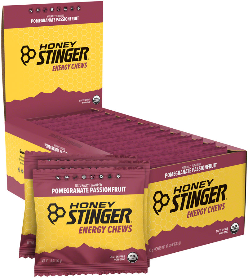Load image into Gallery viewer, Honey-Stinger-Organic-Energy-Chews-Chew-Passion-Fruit_EB5883

