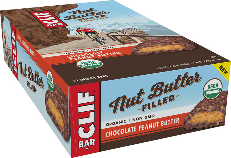 Load image into Gallery viewer, Clif-Bar-Nut-Butter-Filled-Bars-Chocolate-Peanut-Butter-EB6043
