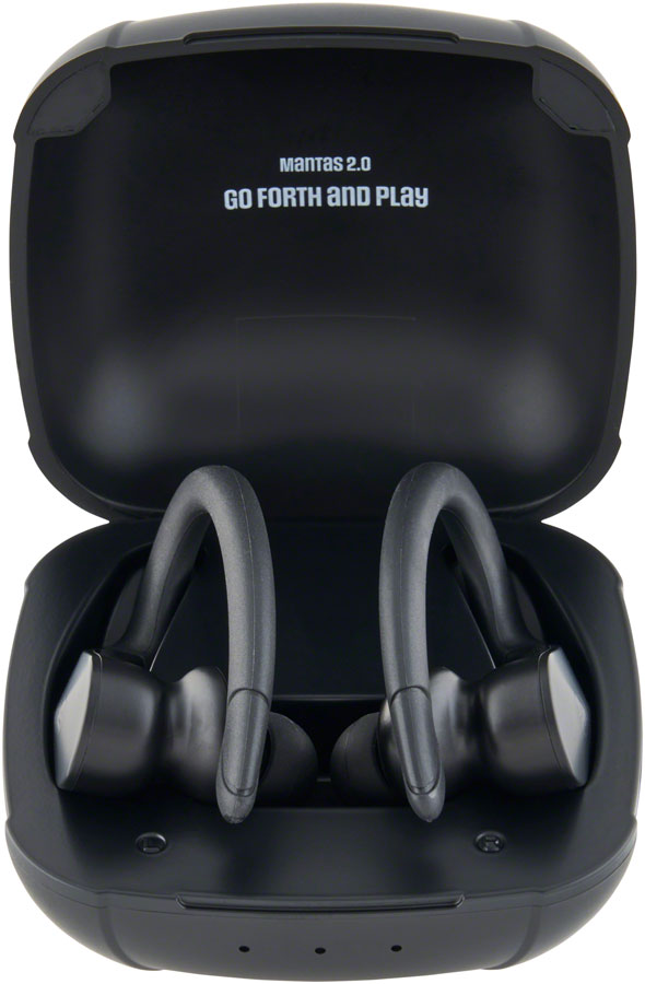 Load image into Gallery viewer, Outdoor Tech Mantas 2.0 Wireless Earbuds with Rechargable Case - Black
