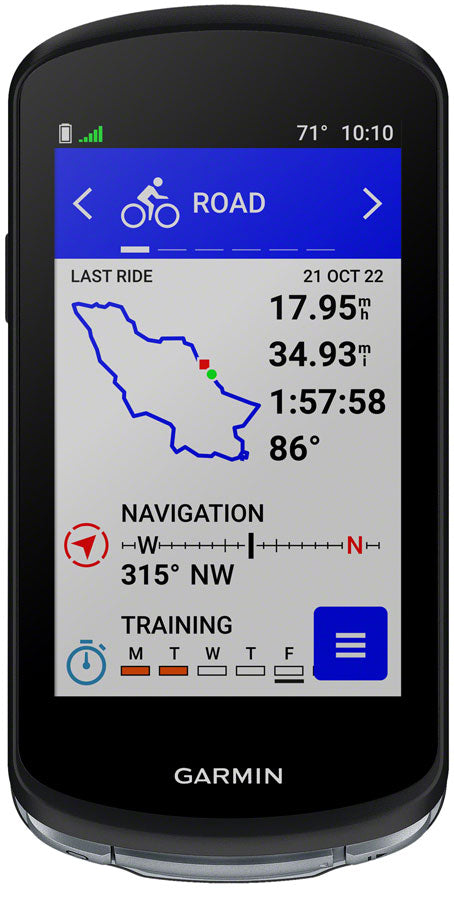 GARMIN Edge 1040 Solar Bundle GPS + HRM/Cadence/Speed sensors