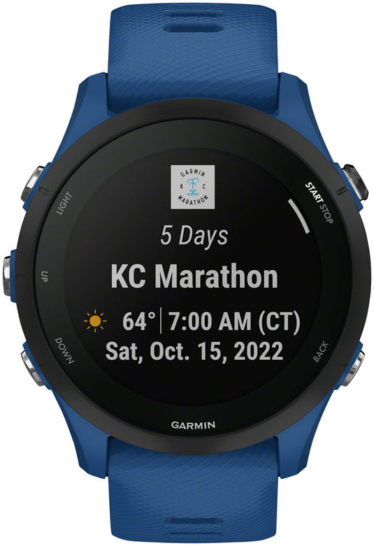 Garmin Forerunner 255 GPS Smartwatch - 45.6mm, Tidal Blue