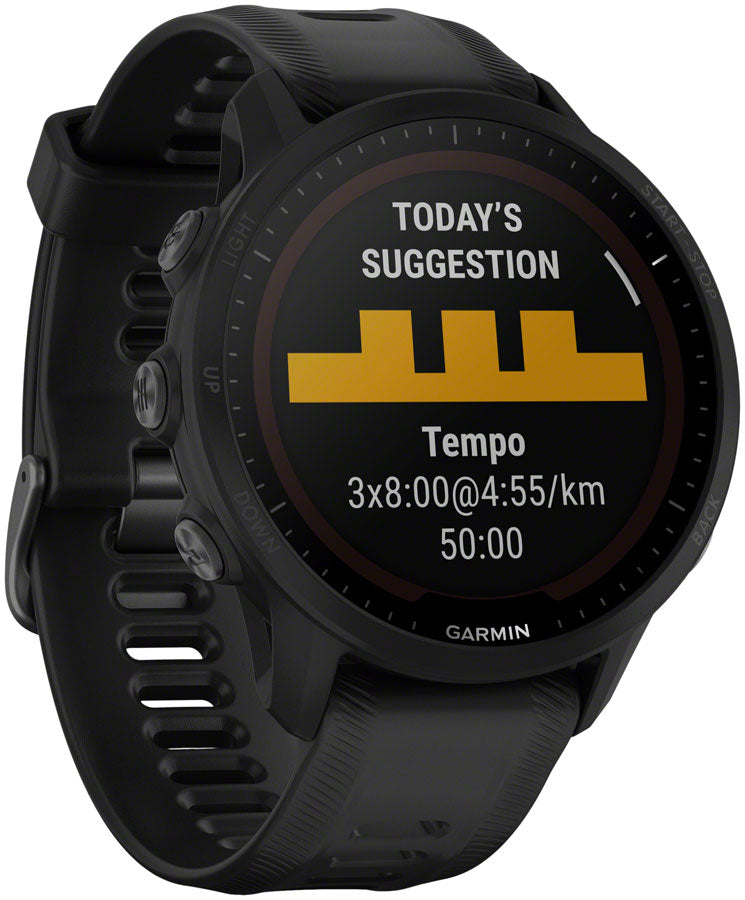 Load image into Gallery viewer, Garmin Forerunner 955 Solar GPS Smartwatch - 45.6mm, Black
