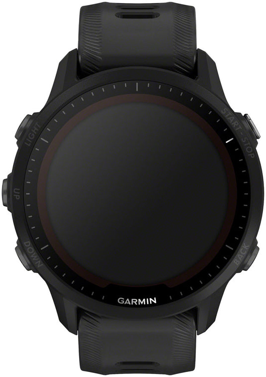 Garmin Forerunner 955 Solar GPS Smartwatch - 45.6mm, Black