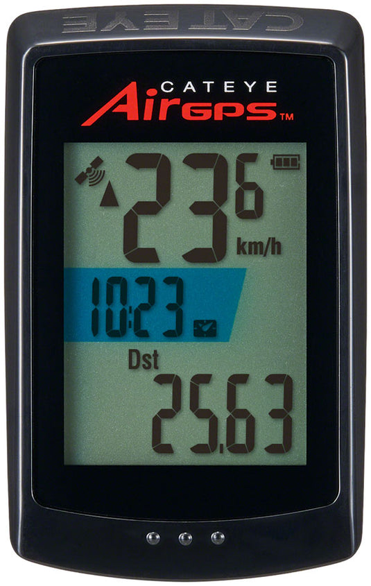 CatEye-AirGPS-Bike-Computer-Bike-Computers-Bluetooth-Wireless-Heart-Rate-Optional-GPS-Cadence-Included-BKCM0105-Bike-Computers