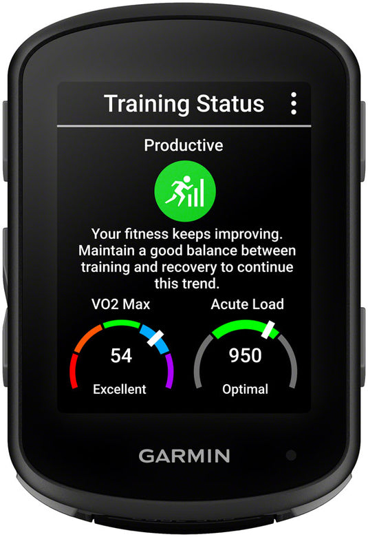 Garmin Edge 540 Bike Computer Bundle - GPS, Wireless, Black