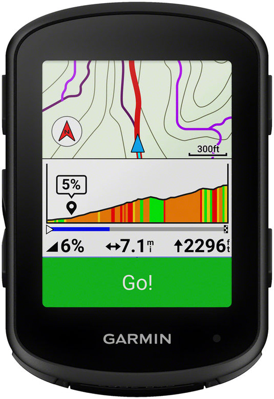 Garmin Edge 840 Bike Computer Bundle - GPS, Wireless, Black