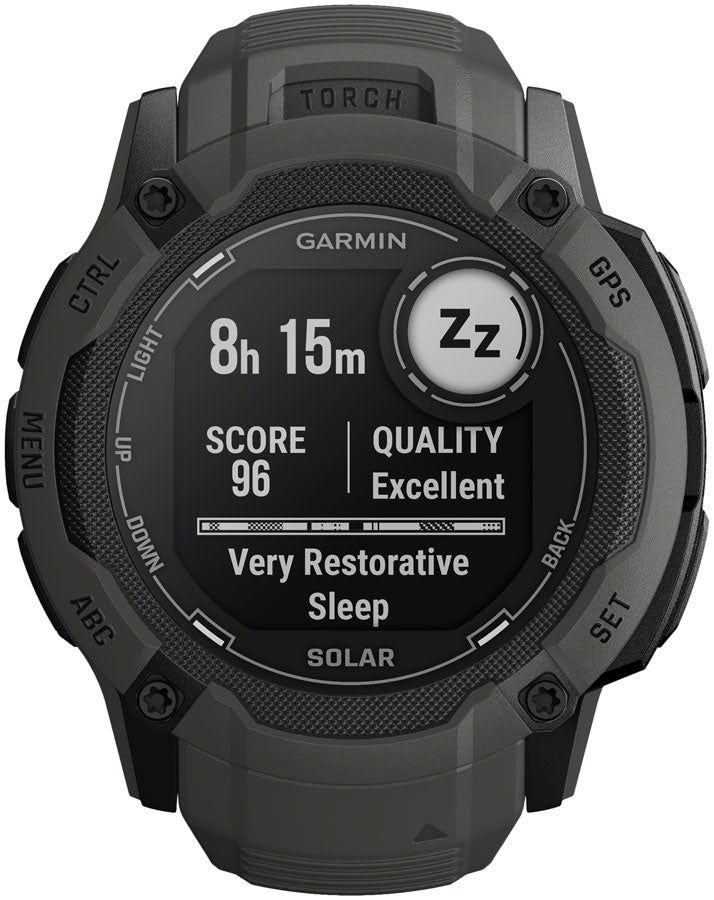 Garmin Instinct 2X Solar GPS Smartwatch Tactical Edition - black