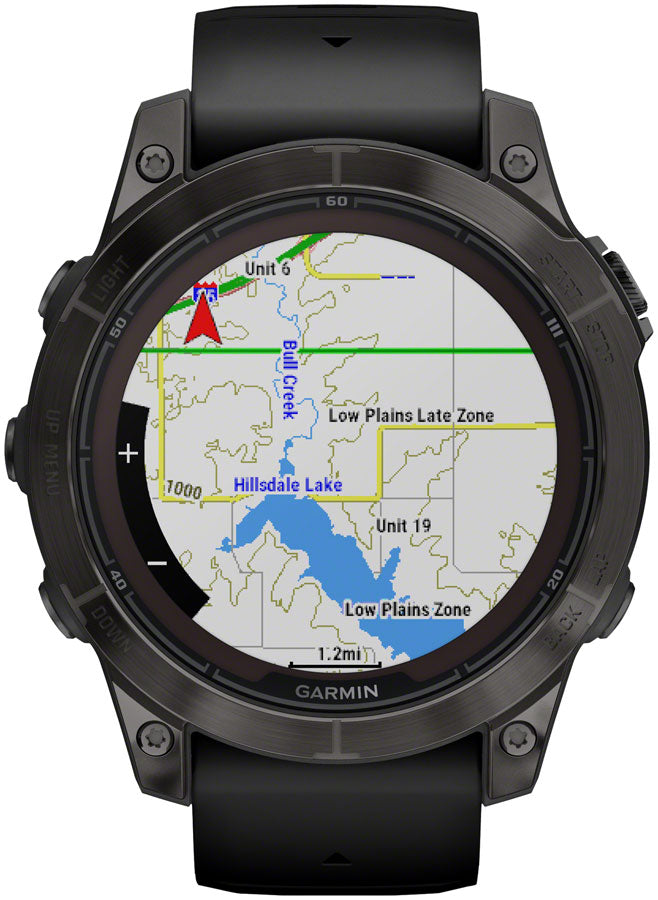 Garmin fēnix® 7 Pro Sapphire Solar GPS Multisport Smartwatch, Fog