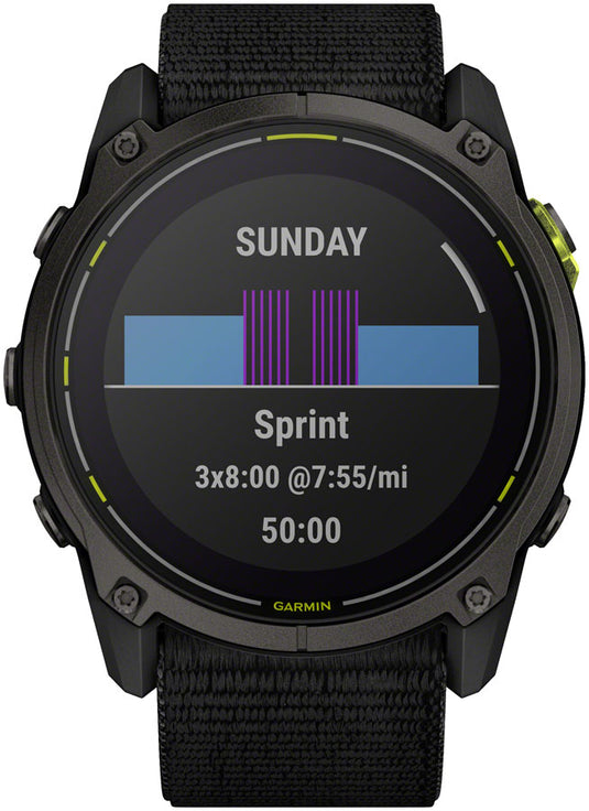 Garmin Enduro 3 Smartwatch - Black