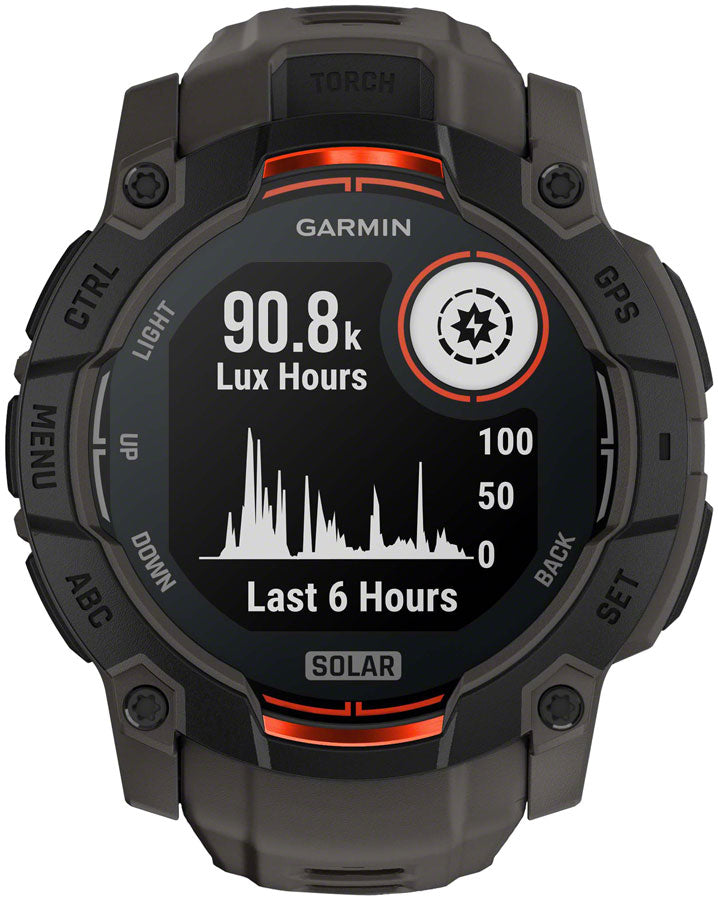 Load image into Gallery viewer, Garmin Instinct 3 GPS Smartwatch - 50mm Solar Black/Charcoal
