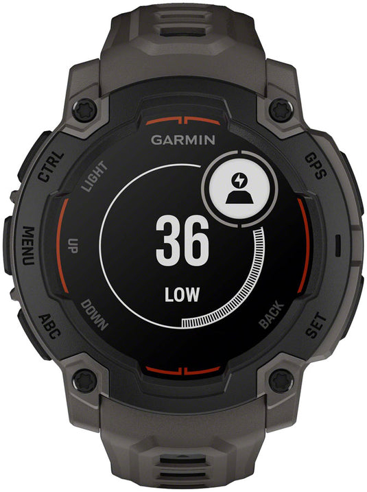 Garmin Instinct E GPS Smartwatch - 45mm Black/Charcoal