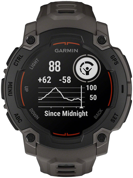 Garmin Instinct E GPS Smartwatch - 45mm Black/Charcoal