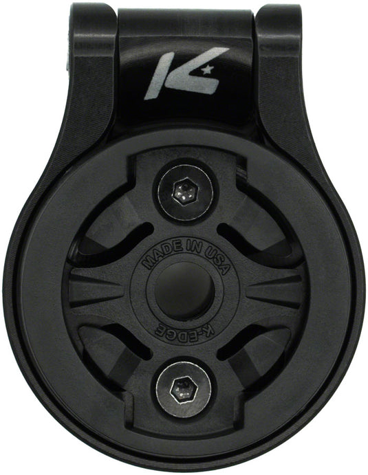 K-Edge Garmin Race Stem Mount with Cap - Black