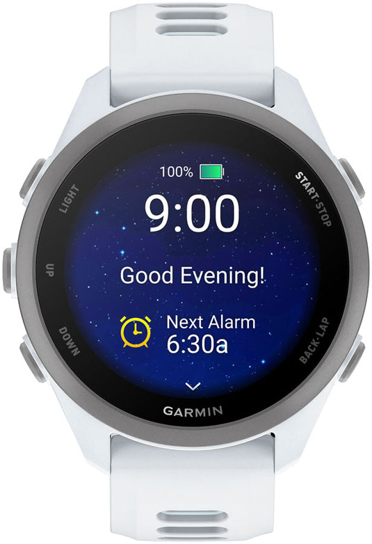 Garmin Forerunner 170 Music Running Watch - White/Cloud Blue