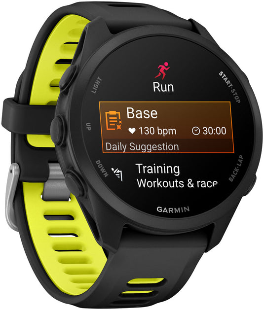 Garmin Forerunner 170 Running Watch - Black/Amp Yellow