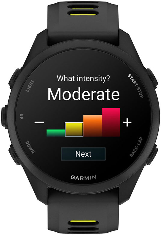Garmin Forerunner 170 Running Watch - Black/Amp Yellow