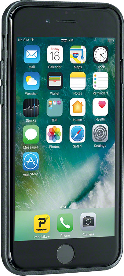 Topeak Ride Case for iPhone 6, 6s, 7, 8: Black