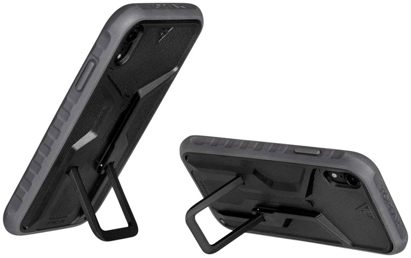 Load image into Gallery viewer, Topeak Ridecase with Mount - Fits iPhone XR, Black/Gray
