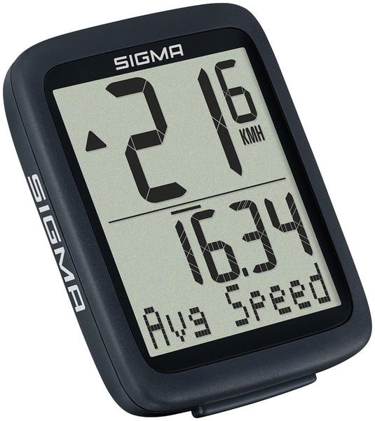 Sigma BC 8.0 WL ATS Bike Computer - Wireless, Black