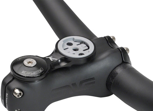 K-EDGE Fixed Stem Mount for Wahoo Bolt and ELEMNT Computers: Black
