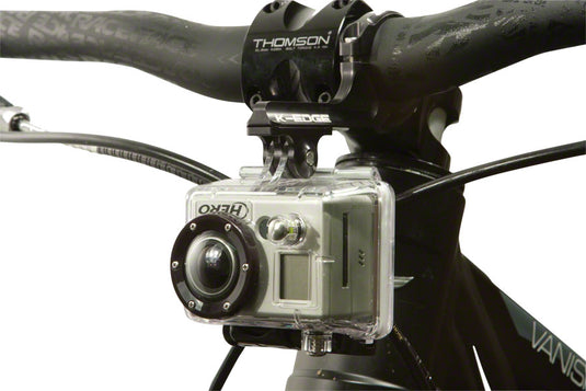 K-EDGE Go Big Pro Universal Camera/Light Dual Side 31.8mm Handlebar Mount Black