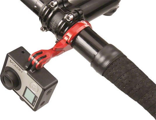 K-EDGE Go Big Pro Universal Action Camera/Light 31.8mm Handlebar Mount Black