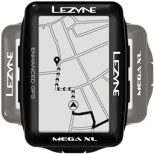Lezyne Mega XL GPS Bike Computer GPS Wireless Black ANT Plus and Bluetooth