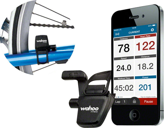 Wahoo Fitness BLUESC Speed/Cadence Sensor with Bluetooth/ANT+
