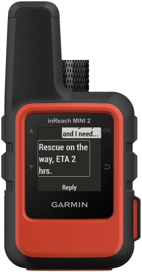 Garmin inReach Mini 2 Satellite Communicator - GPS, Flame Red