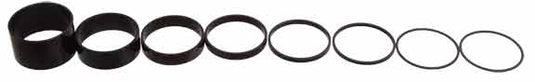 Endless Bike Fibonacci 1sp Spacer Kit, 8pc - Black