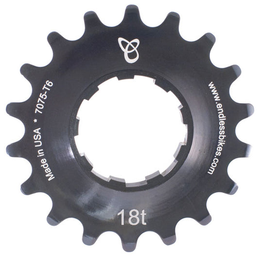 Endless Bike Kick Ass Cog, 18t - Black Ano