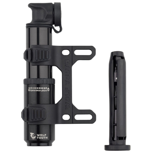Wolf Tooth EnCase 40cc Pump - Waterproof Aluminum Frame Pump for Presta Valves, Lightweight, High-Volume Inflation, Compatible with EnCase Multi-Tools & Frame Mount