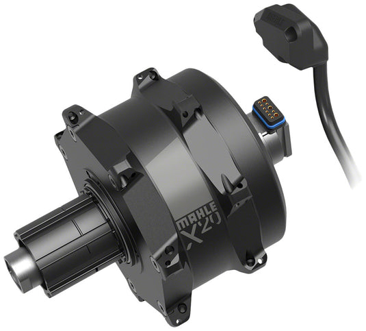 MAHLE SmartBike Systems X20 Ebike Hub Motor - Class 1, 20mph, 55nm, 28h Straight-Pull, 12x142mm Thru-Axle, Cassette Body