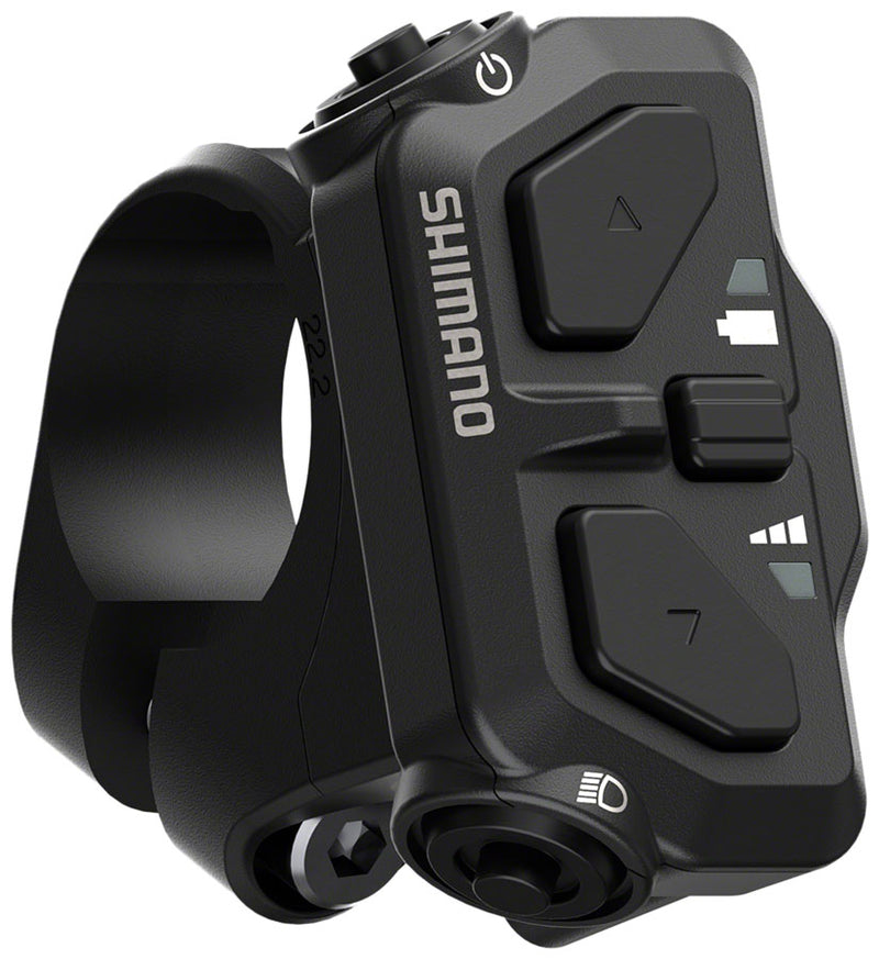 Load image into Gallery viewer, Shimano STEPS SW-EN600-L Assist Switch - Left, W/O Wire, 35.0mm/31.8mm Clamp, 1St Group
