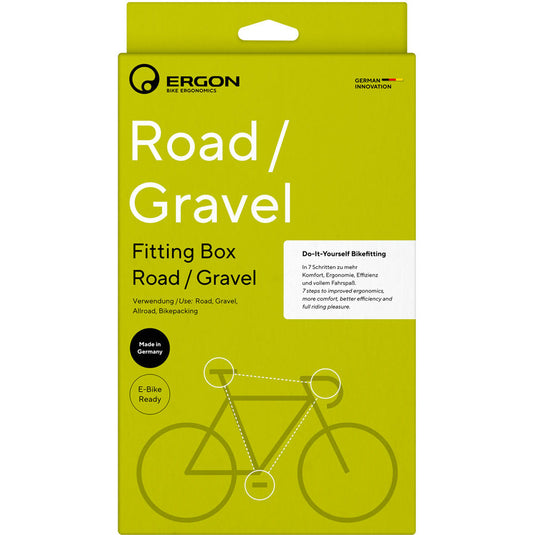 gravel bike tool kit Ergon Fitting Box Road & Gravel Bike Fit Kit
