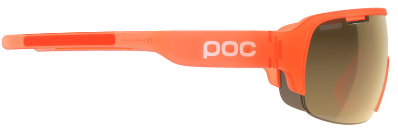 Load image into Gallery viewer, POC Do Half Blade Sunglasses - Orange Translucent
