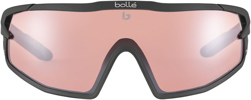 Load image into Gallery viewer, Bolle B-ROCK PRO Sunglasses Matte Blk Phantom Vermillon Gun Photochromic Lenses
