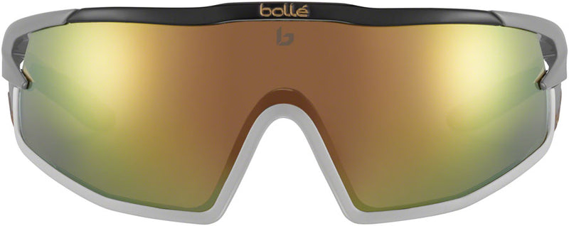 Load image into Gallery viewer, Bolle B-ROCK PRO Sunglasses - Shiny Black, Brown Gold Lenses
