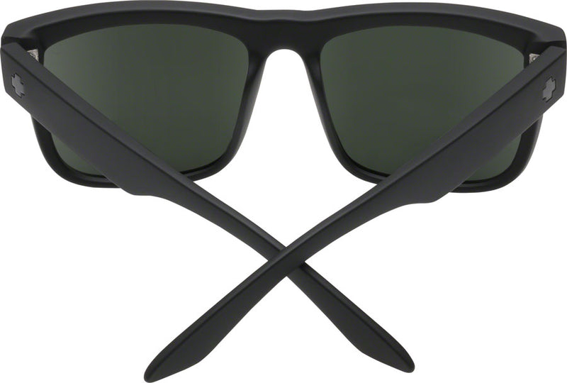 Load image into Gallery viewer, SPY+ DISCORD Sunglasses - Soft Matte Black, Happy Gray Green Lenses
