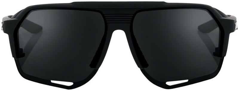 Load image into Gallery viewer, 100% Norvick Sunglasses - Matte Black, Gray PEAKPOLAR Lens
