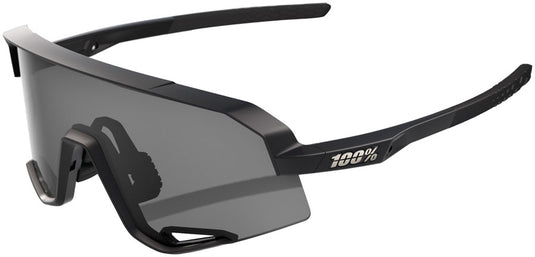 100% Slendale Sunglasses - Matte Black/Smoke Lens