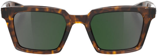 100% Erba Sunglasses - Gloss Havana/Grey-Green Lens